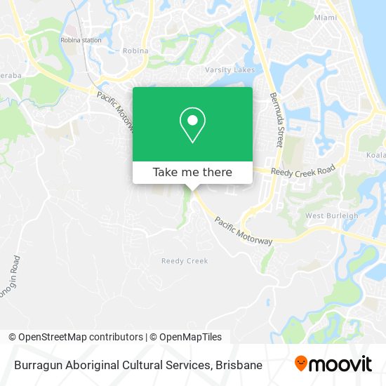 Burragun Aboriginal Cultural Services map