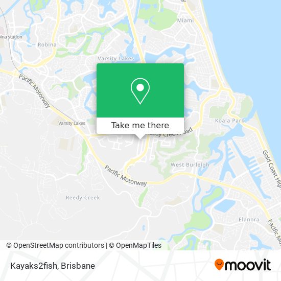 Kayaks2fish map