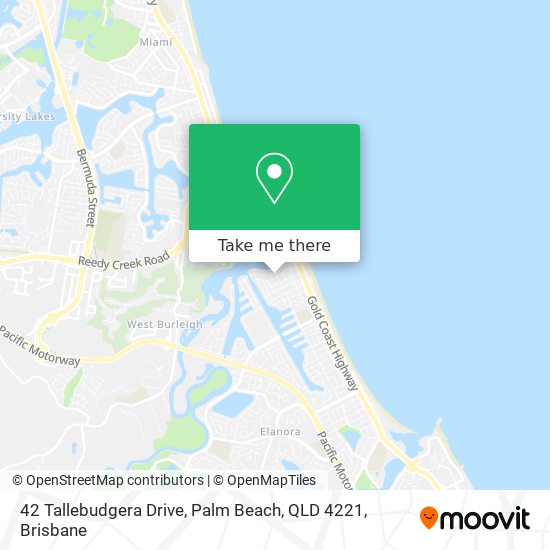 42 Tallebudgera Drive, Palm Beach, QLD 4221 map