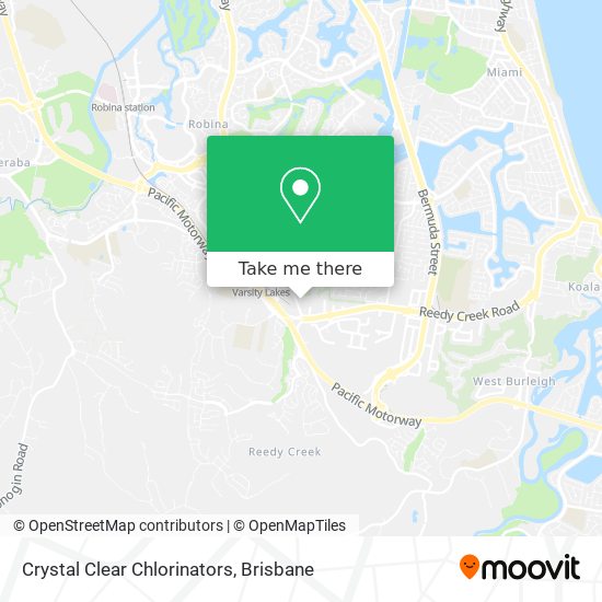 Crystal Clear Chlorinators map