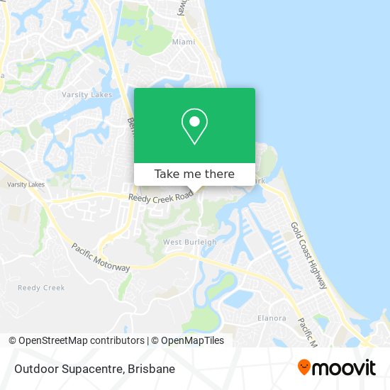 Outdoor Supacentre map