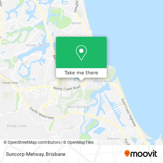 Suncorp-Metway map