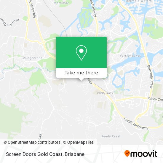 Screen Doors Gold Coast map