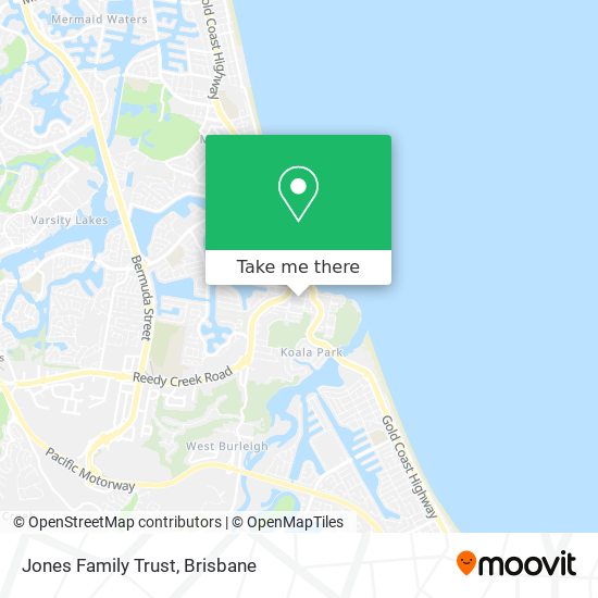 Jones Family Trust map