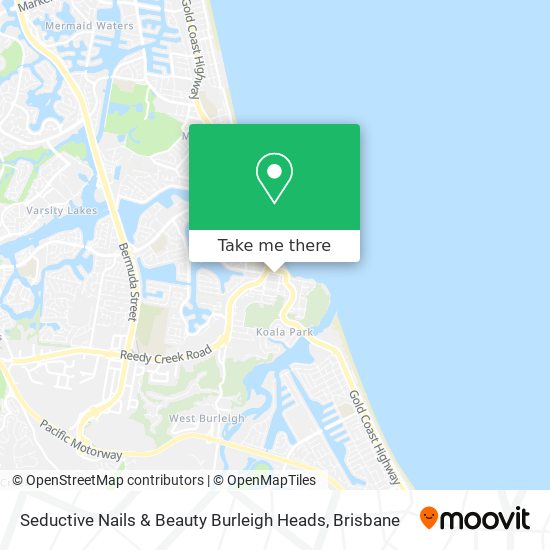 Seductive Nails & Beauty Burleigh Heads map