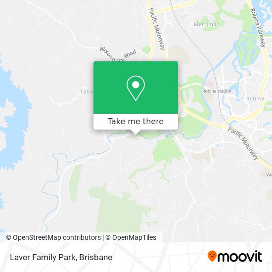 Laver Family Park map