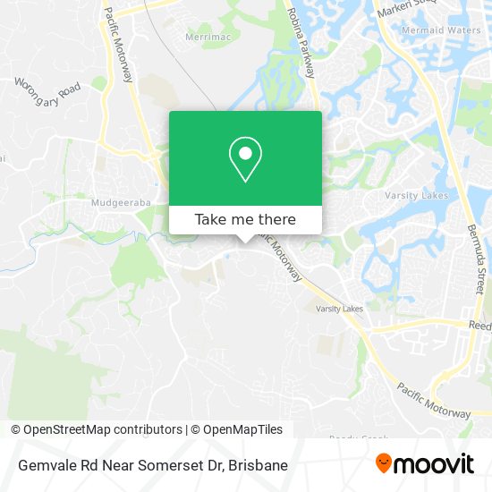Gemvale Rd Near Somerset Dr map