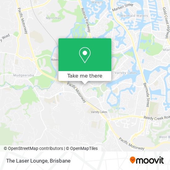 The Laser Lounge map