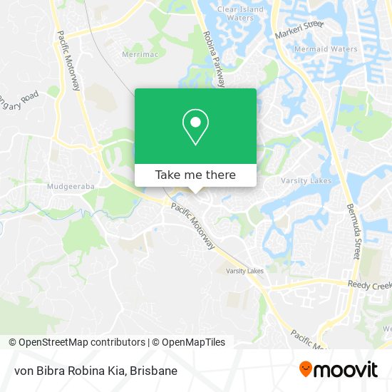 von Bibra Robina Kia map