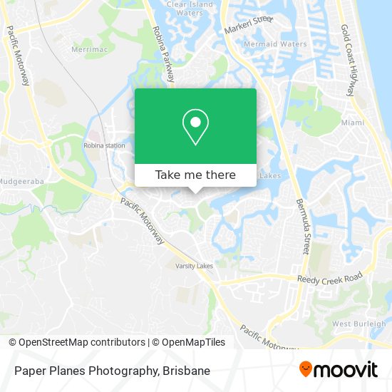 Paper Planes Photography map