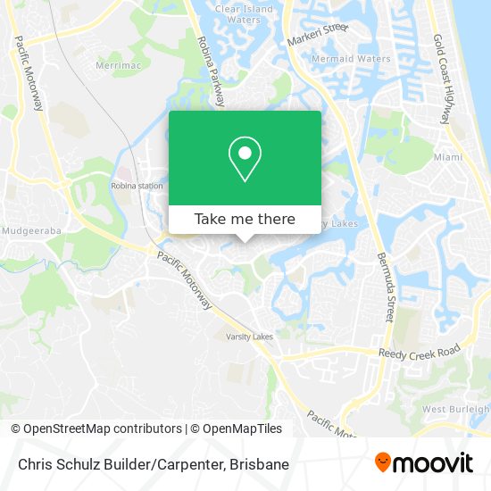 Chris Schulz Builder/Carpenter map