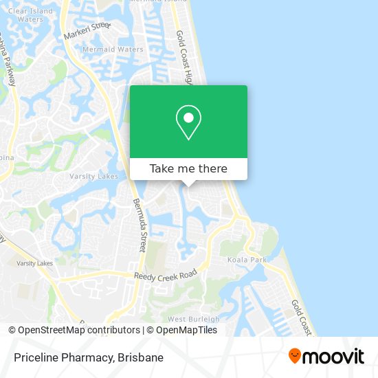 Priceline Pharmacy map