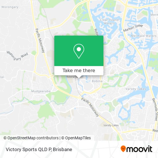 Victory Sports QLD P map