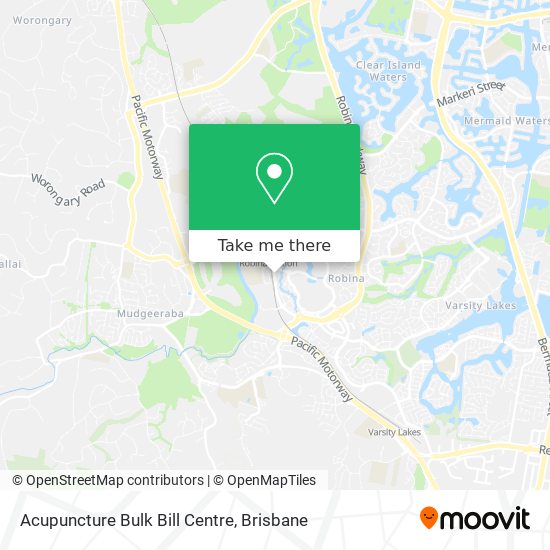 Acupuncture Bulk Bill Centre map
