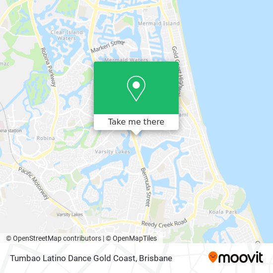 Tumbao Latino Dance Gold Coast map