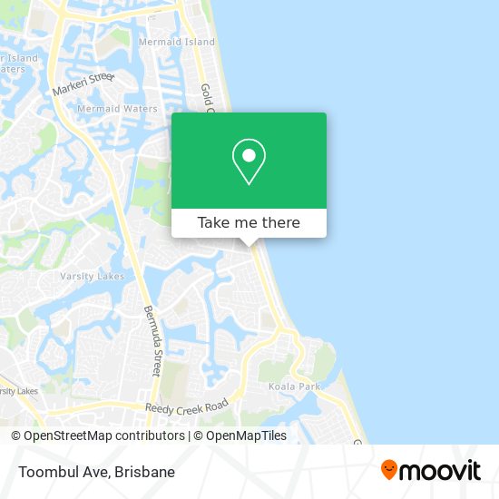 Toombul Ave map