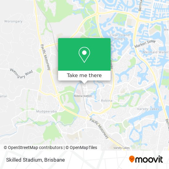 Skilled Stadium map