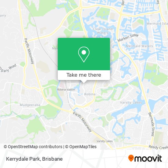 Kerrydale Park map