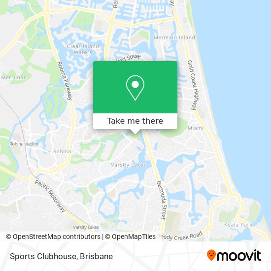 Sports Clubhouse map