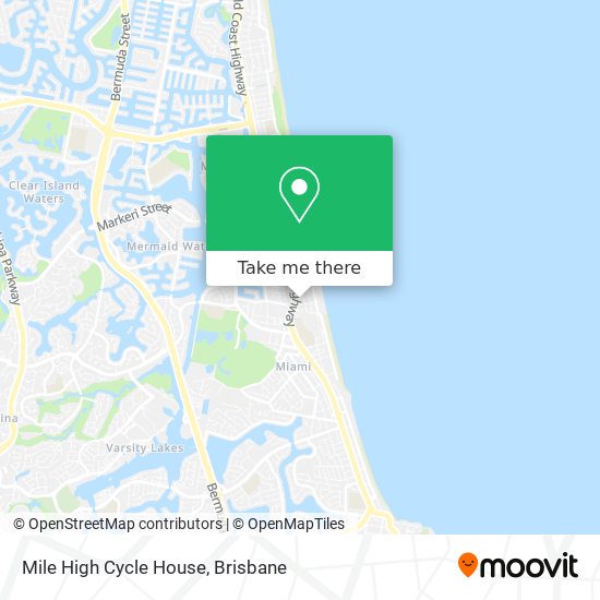 Mile High Cycle House map