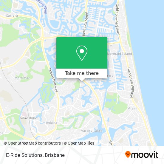 E-Ride Solutions map