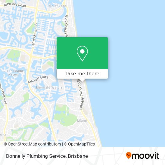 Donnelly Plumbing Service map