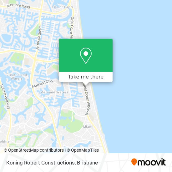 Koning Robert Constructions map