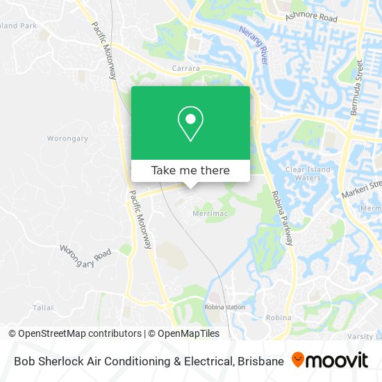 Bob Sherlock Air Conditioning & Electrical map