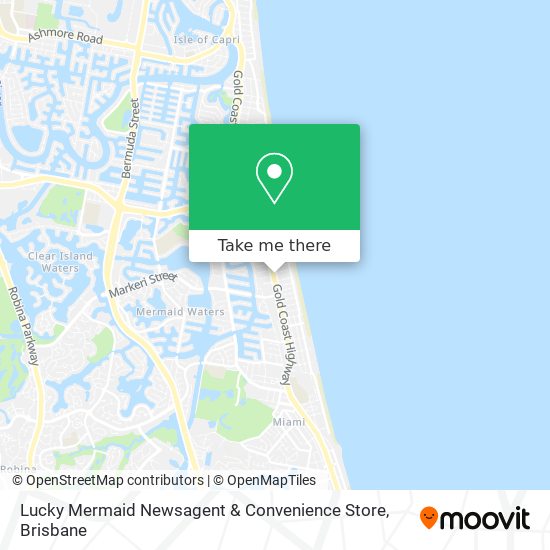 Lucky Mermaid Newsagent & Convenience Store map