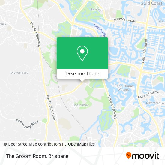 The Groom Room map