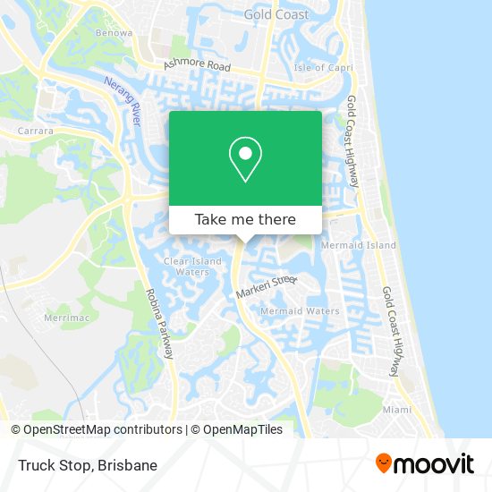 Truck Stop map