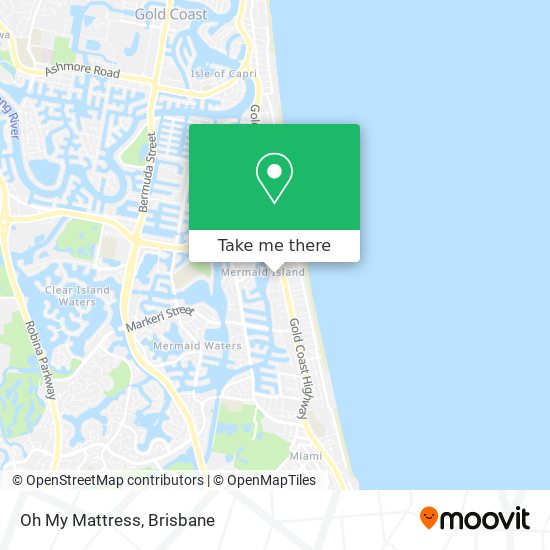 Oh My Mattress map