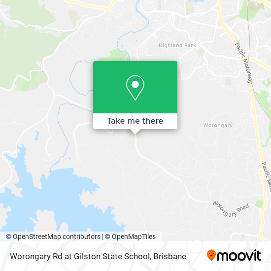 Worongary Rd at Gilston State School map