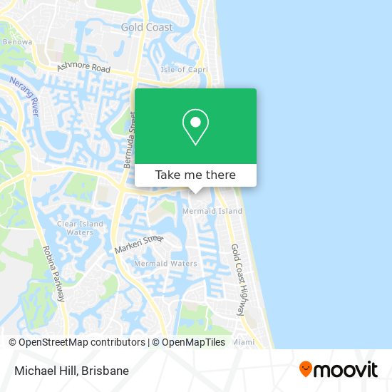 Michael Hill map