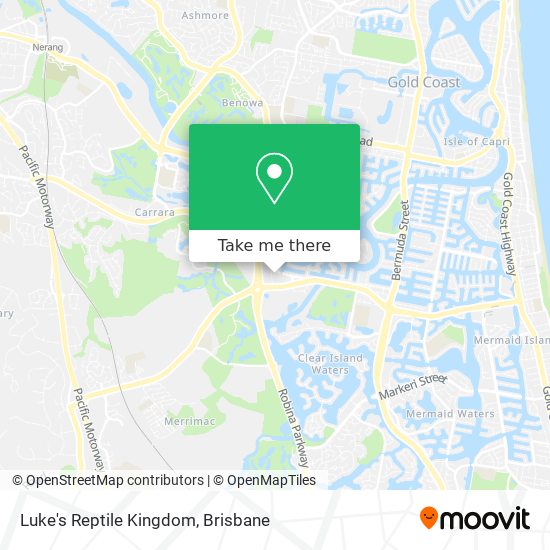 Luke's Reptile Kingdom map