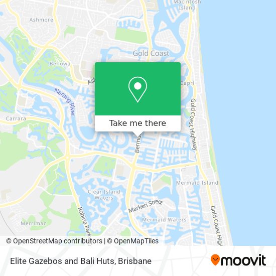 Elite Gazebos and Bali Huts map