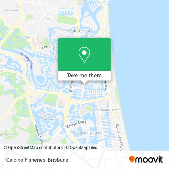 Calcino Fisheries map