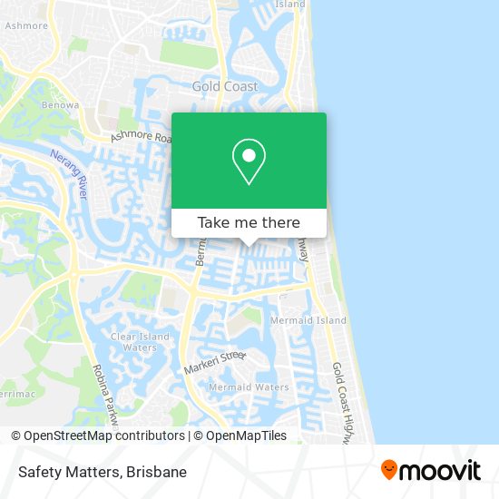 Safety Matters map
