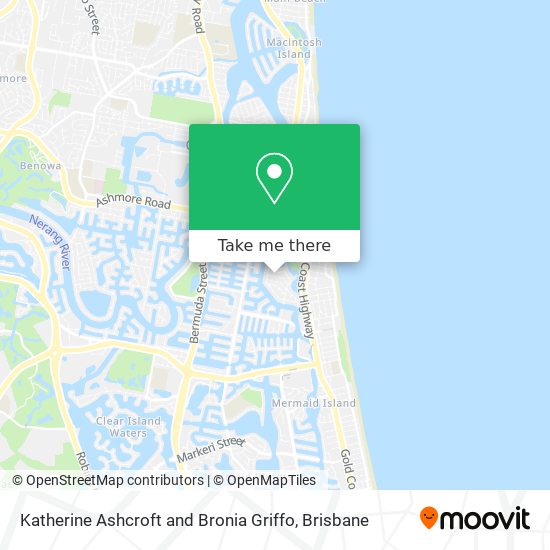 Katherine Ashcroft and Bronia Griffo map