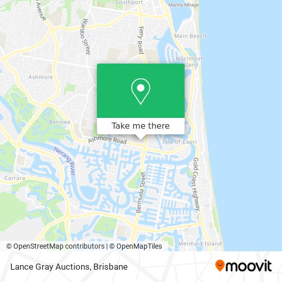 Lance Gray Auctions map