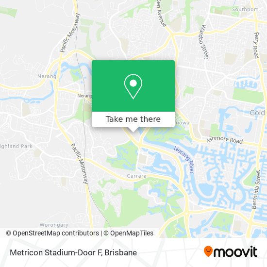 Metricon Stadium-Door F map