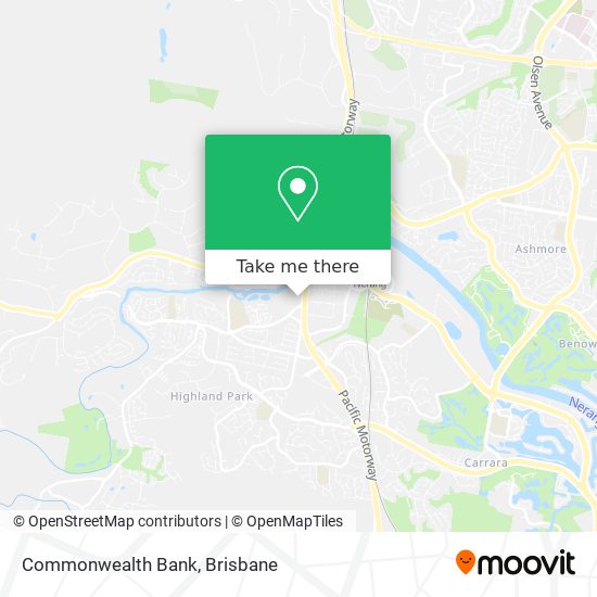 Commonwealth Bank map