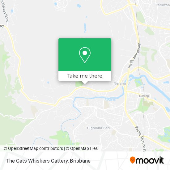 The Cats Whiskers Cattery map