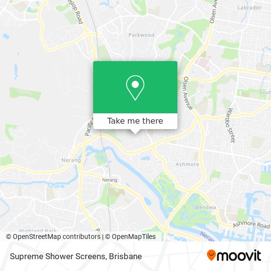 Supreme Shower Screens map
