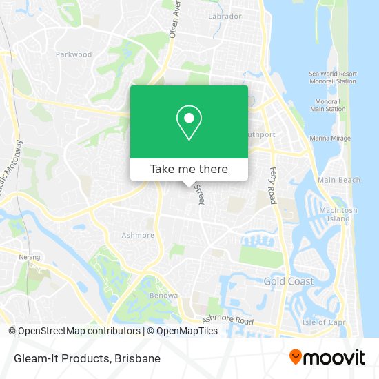 Gleam-It Products map