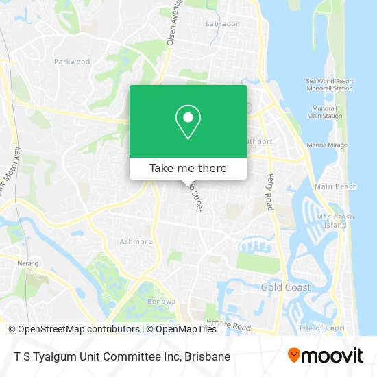 T S Tyalgum Unit Committee Inc map