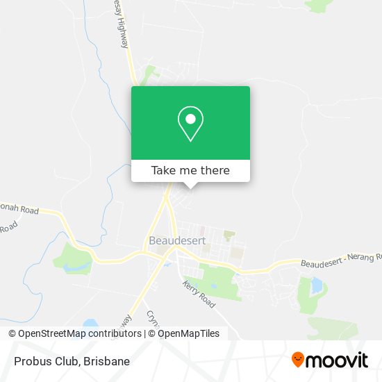 Probus Club map