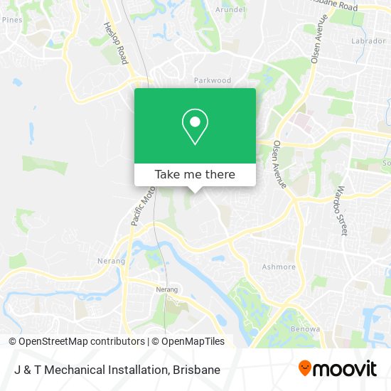 J & T Mechanical Installation map