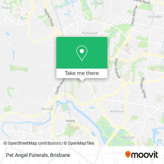 Pet Angel Funerals map