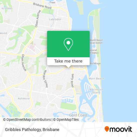 Gribbles Pathology map